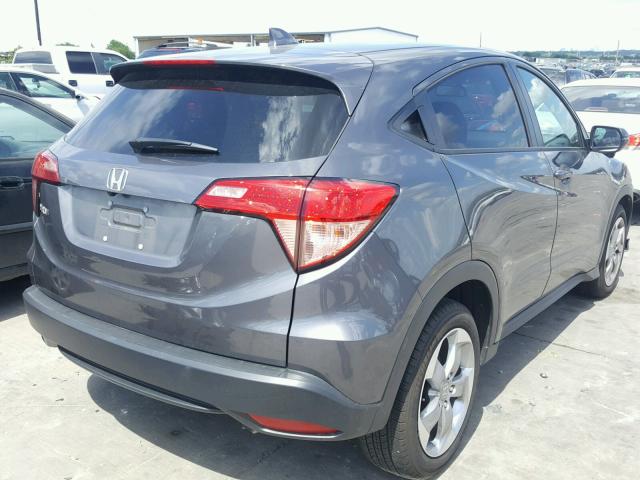 3CZRU5H58HM722327 - 2017 HONDA HR-V EX CHARCOAL photo 4