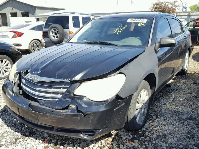 1C3LC46K97N539416 - 2007 CHRYSLER SEBRING BLACK photo 2