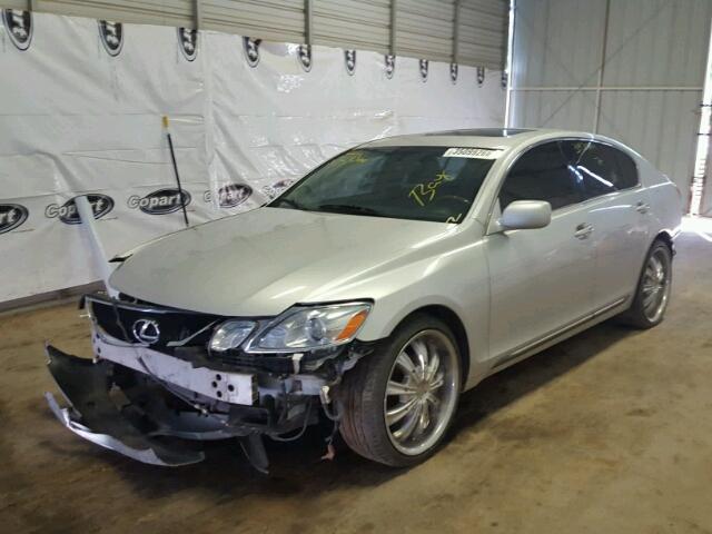 JTHBH96S565042625 - 2006 LEXUS GS GENERAT SILVER photo 2