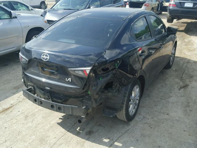 3MYDLBZV6GY121362 - 2016 TOYOTA SCION IA BLACK photo 4