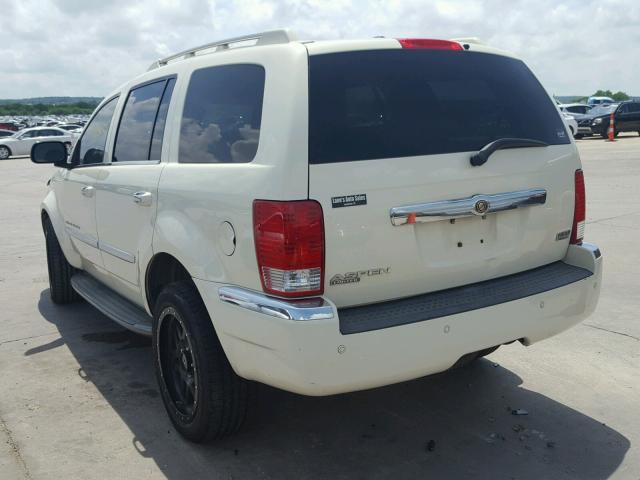 1A8HX58267F586706 - 2007 CHRYSLER ASPEN LIMI CREAM photo 3