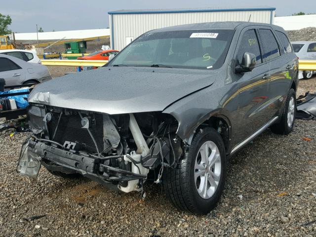 1D4RD2GG6BC716965 - 2011 DODGE DURANGO EX GRAY photo 2