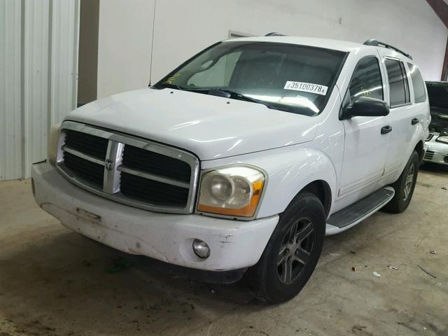 1D4HD48D94F133853 - 2004 DODGE DURANGO SL WHITE photo 2