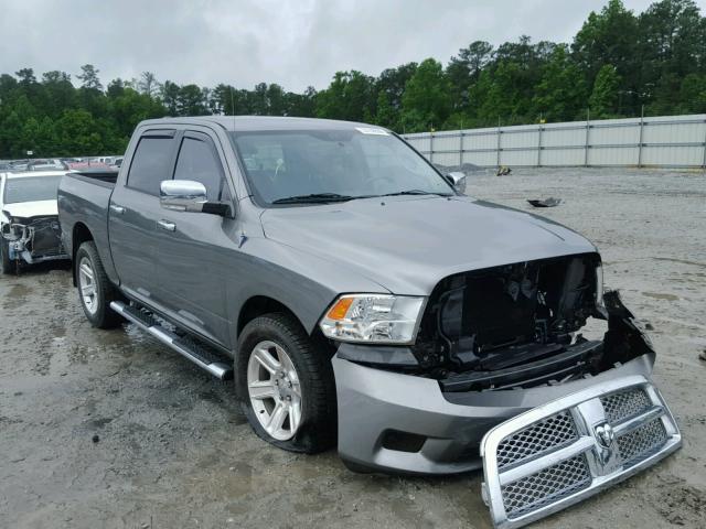 1C6RD6PTXCS294117 - 2012 DODGE RAM 1500 L GRAY photo 1