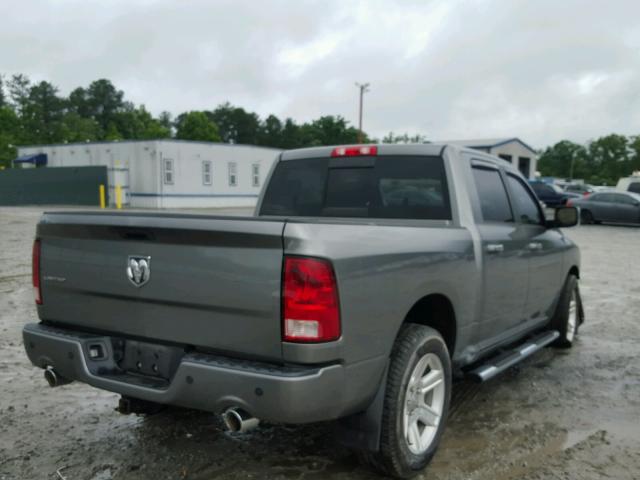 1C6RD6PTXCS294117 - 2012 DODGE RAM 1500 L GRAY photo 4