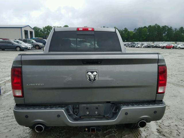 1C6RD6PTXCS294117 - 2012 DODGE RAM 1500 L GRAY photo 9