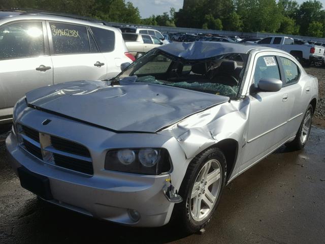 2B3KA53H66H255438 - 2006 DODGE CHARGER R/ SILVER photo 2