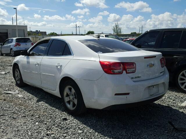 1G11B5SL3FF291501 - 2015 CHEVROLET MALIBU WHITE photo 3