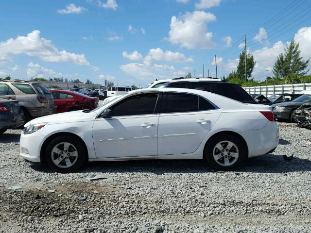 1G11B5SL3FF291501 - 2015 CHEVROLET MALIBU WHITE photo 9