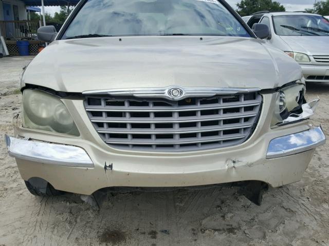 2C4GM68455R358026 - 2005 CHRYSLER PACIFICA T GOLD photo 9