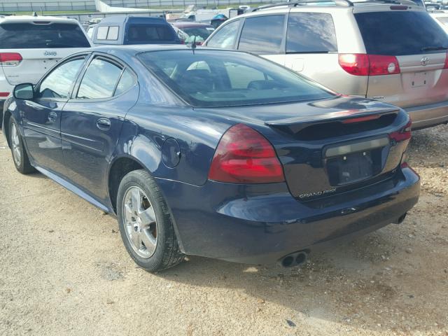 2G2WR554971210639 - 2007 PONTIAC GRAND PRIX BLUE photo 3