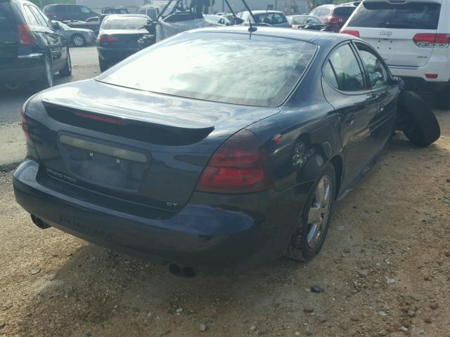 2G2WR554971210639 - 2007 PONTIAC GRAND PRIX BLUE photo 4