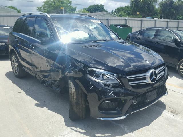 4JGDA5GBXGA651333 - 2016 MERCEDES-BENZ GLE 400 4M BLACK photo 1