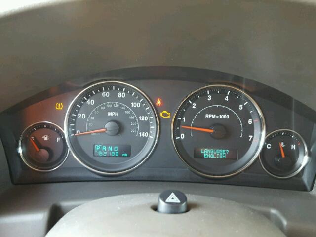 1J8HG48N66C122139 - 2006 JEEP COMMANDER WHITE photo 8