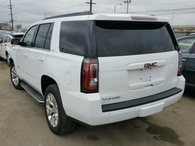 1GKS1AKC2GR403555 - 2016 GMC YUKON SLE WHITE photo 3