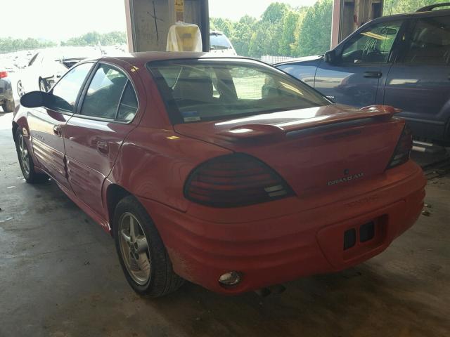 1G2NF52F42C182567 - 2002 PONTIAC GRAND AM S Qırmızı foto 3