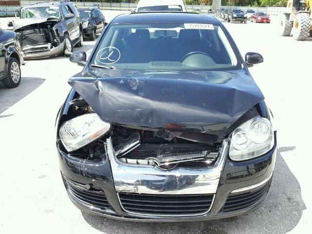 3VWRX7AJ4AM036000 - 2010 VOLKSWAGEN JETTA SE BLACK photo 9