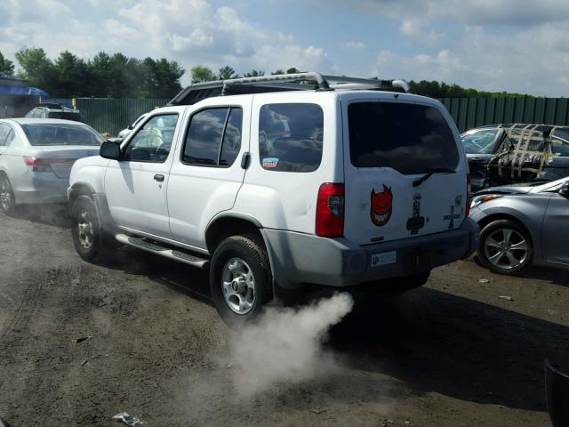 5N1ED28T8YC592452 - 2000 NISSAN XTERRA WHITE photo 3