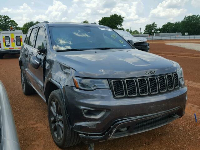 1C4RJFBG5GC33824V - 2016 JEEP GRAND CHER GRAY photo 1