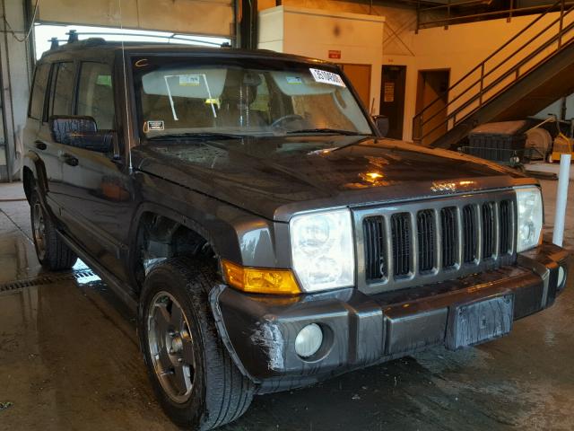 1J8HH48NX6C133190 - 2006 JEEP COMMANDER GRAY photo 1