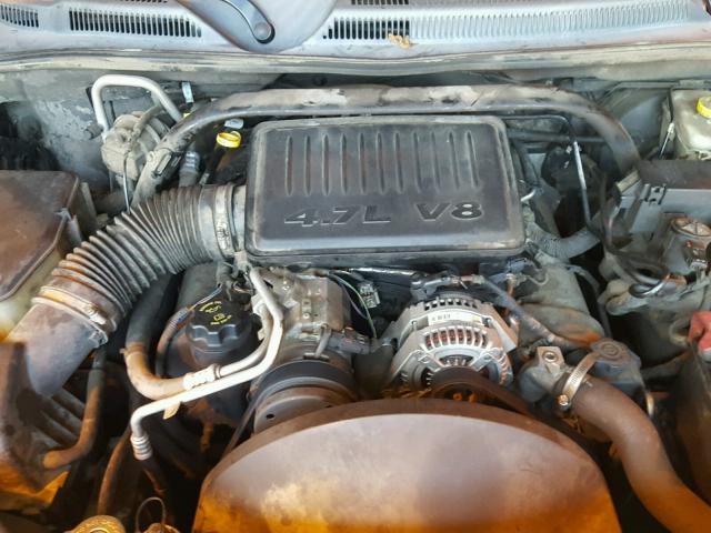 1J8HH48NX6C133190 - 2006 JEEP COMMANDER GRAY photo 7