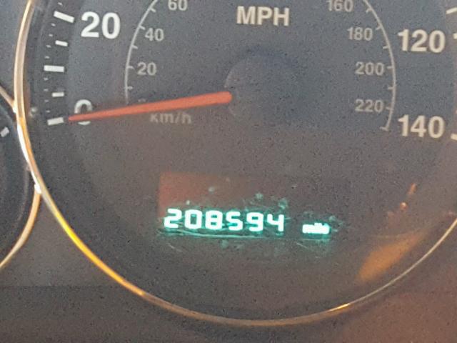 1J8HH48NX6C133190 - 2006 JEEP COMMANDER GRAY photo 8