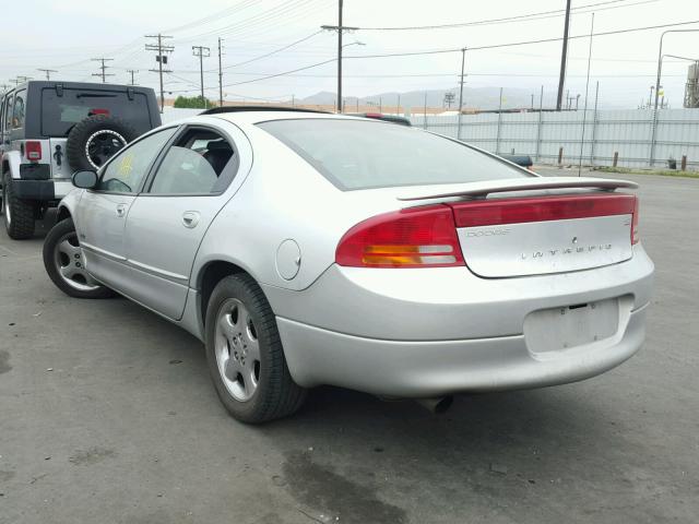 2B3AD76G72H203005 - 2002 DODGE INTREPID R SILVER photo 3