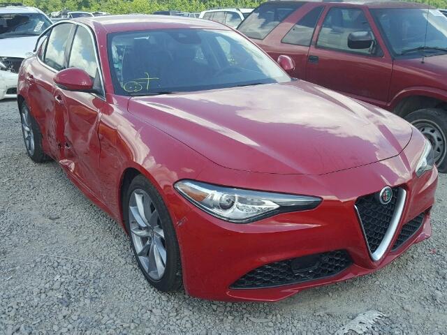 ZARFAEBN5H7537999 - 2017 ALFA ROMEO GIULIA RED photo 1