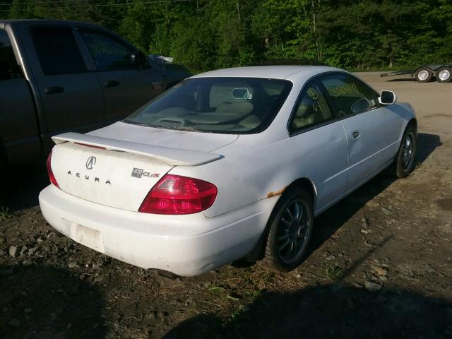 19UYA42601A034140 - 2001 ACURA 3.2CL TYPE WHITE photo 4