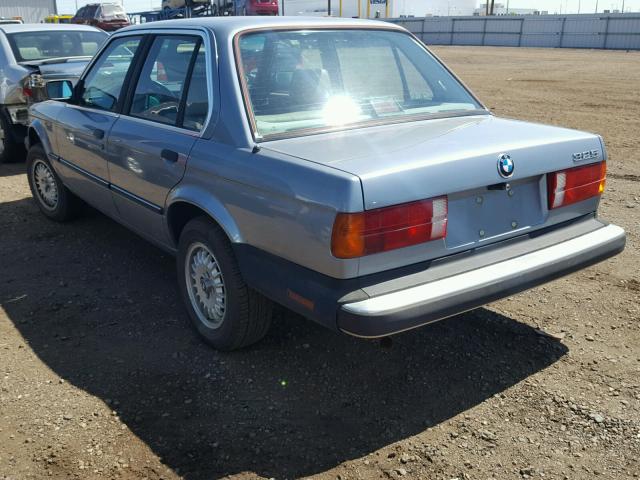 WBAAE6402G1704690 - 1986 BMW 325 E AUTO BLUE photo 3