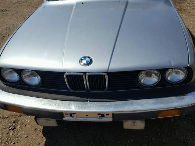 WBAAE6402G1704690 - 1986 BMW 325 E AUTO BLUE photo 7
