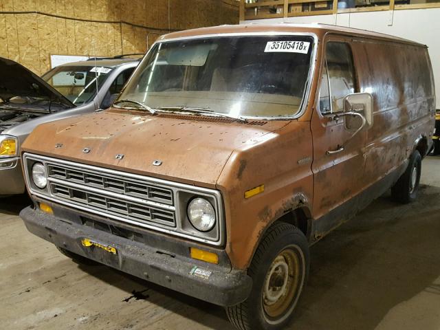 E14BHA67571 - 1976 FORD ECONOLINE BROWN photo 2