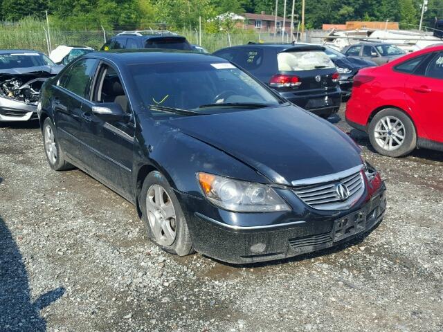 JH4KB165X5C009529 - 2005 ACURA RL BLACK photo 1