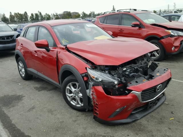 JM1DKDB70J0313659 - 2018 MAZDA CX-3 SPORT RED photo 1