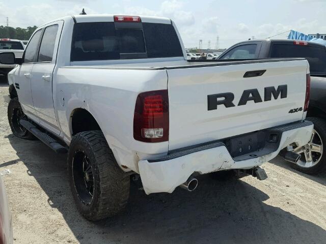 1C6RR7MT3HS581527 - 2017 RAM 1500 SPORT WHITE photo 3