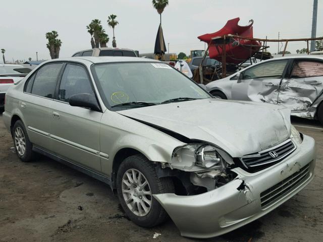 2HGEJ6616YH545442 - 2000 HONDA CIVIC BASE SILVER photo 1