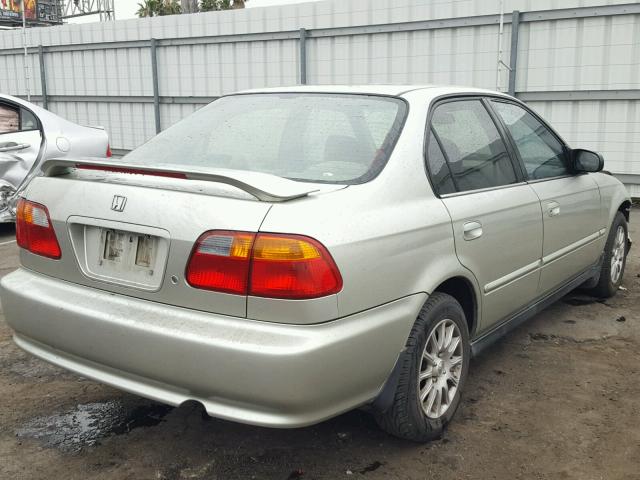 2HGEJ6616YH545442 - 2000 HONDA CIVIC BASE SILVER photo 4
