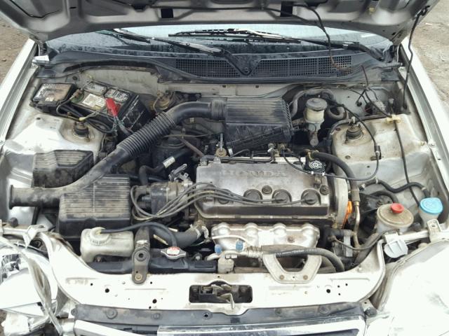 2HGEJ6616YH545442 - 2000 HONDA CIVIC BASE SILVER photo 7