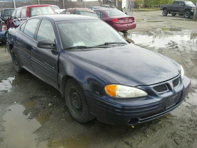 1G2NF52E8YC511383 - 2000 PONTIAC GRAND AM S Mavi foto 1