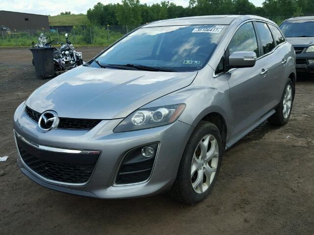 JM3ER4WL5A0312764 - 2010 MAZDA CX-7 GRAY photo 2