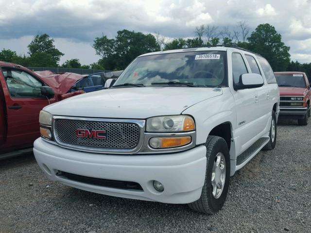 1GKFK66U12J132266 - 2002 GMC DENALI XL WHITE photo 2