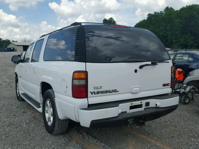 1GKFK66U12J132266 - 2002 GMC DENALI XL WHITE photo 3