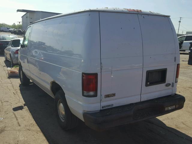 1FTRE142X1HA41605 - 2001 FORD ECONOLINE WHITE photo 3