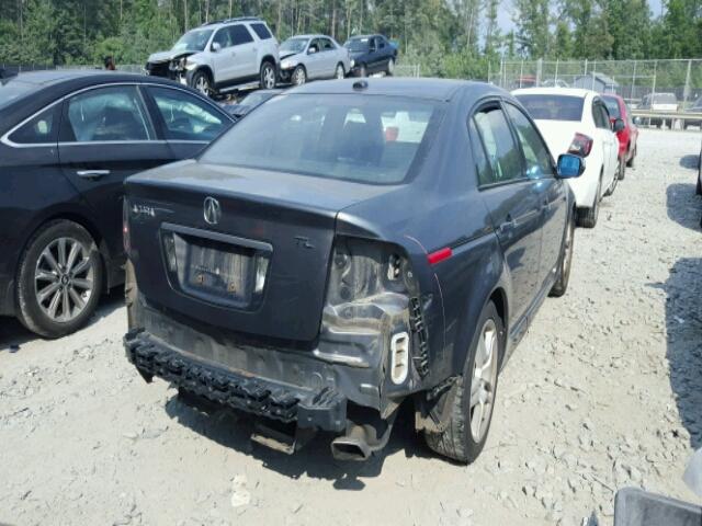 19UUA66218A052240 - 2008 ACURA TL GRAY photo 4