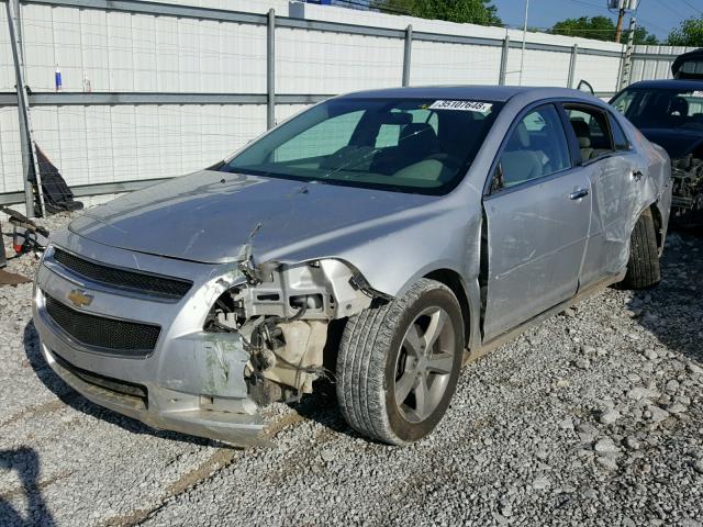 1G1ZC5EU5CF269922 - 2012 CHEVROLET MALIBU 1LT 银色 照片 2