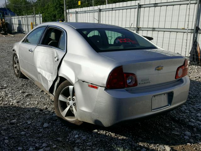 1G1ZC5EU5CF269922 - 2012 CHEVROLET MALIBU 1LT 银色 照片 3
