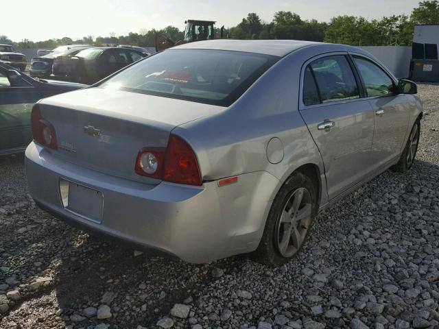 1G1ZC5EU5CF269922 - 2012 CHEVROLET MALIBU 1LT 银色 照片 4