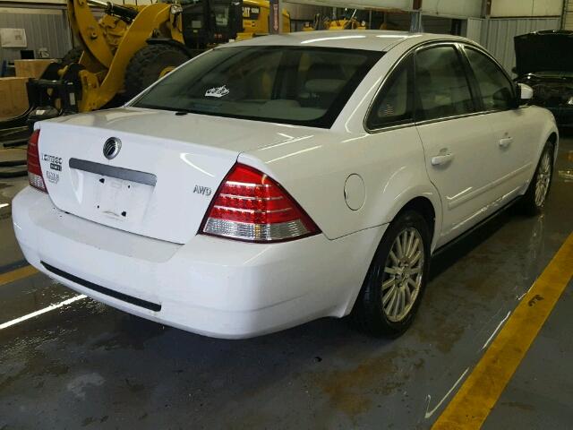 1MEFM43125G608108 - 2005 MERCURY MONTEGO PR 白色 照片 4