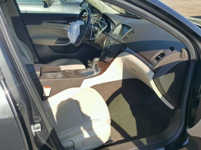 2G4GR5EK6C9177122 - 2012 BUICK REGAL GREEN photo 5