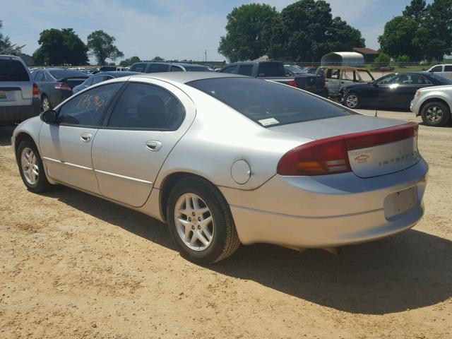 2B3HD46R34H638752 - 2004 DODGE INTREPID S SILVER photo 3